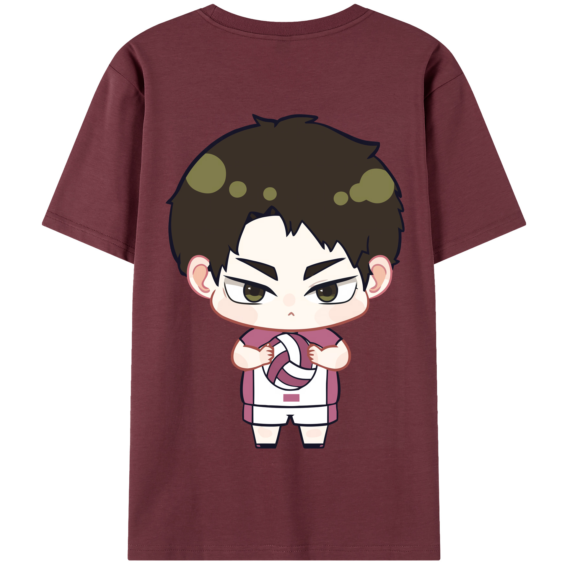 （画像用） ハイキュー!! Haikyu!! 綿100％半袖Tシャツ（背面プリント）